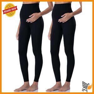 Maternity Leggings Over Belly Yoga Pants Active Wear Workout